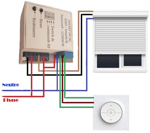 Module de Commande Interrupteur WiFi